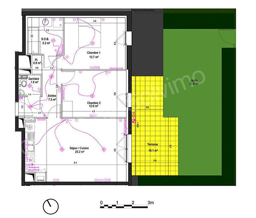 APPARTEMENT NEUF BEZANNES VUE SUR LE GOLF