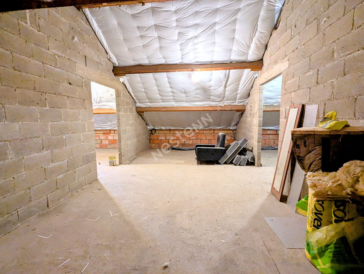 SOUPIR : Maison 3 chambres - sous-sol total - parcelle 913m²