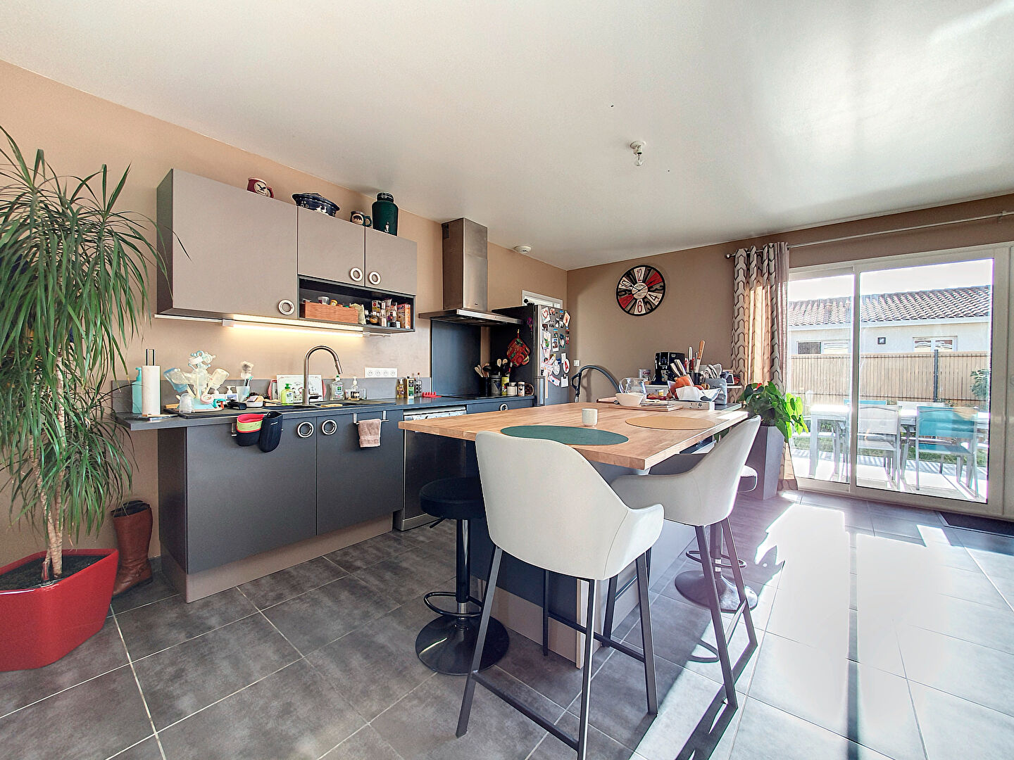 PECHABOU MAISON RECENTE T4 DE PLAIN-PIED AVEC TERRASSE, JARDIN ET GARAGE A VENDRE