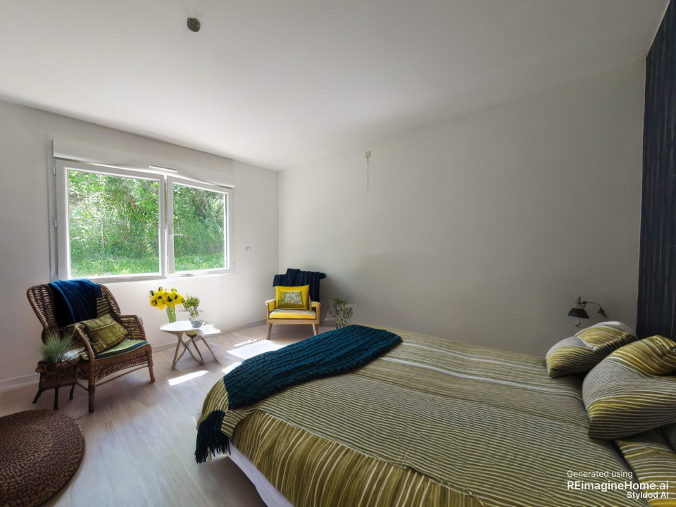 Péchabou. Maison 6 pièces à vendre de 150m² avec garage sur un terrain arboré de 1500m²