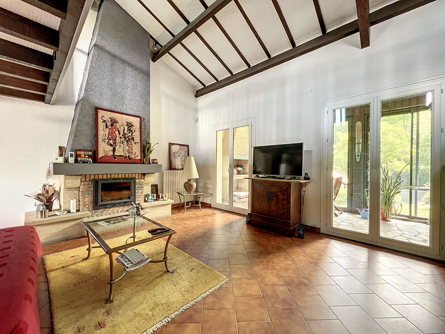 Auzeville-Tolosane. Maison individuelle 5 pièces de 130m² avec piscine et sous-sol sur un terrain de 1084m² à vendre.