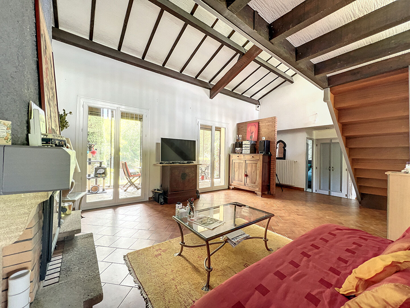 Auzeville-Tolosane. Maison individuelle 5 pièces de 130m² avec piscine et sous-sol sur un terrain de 1084m² à vendre.