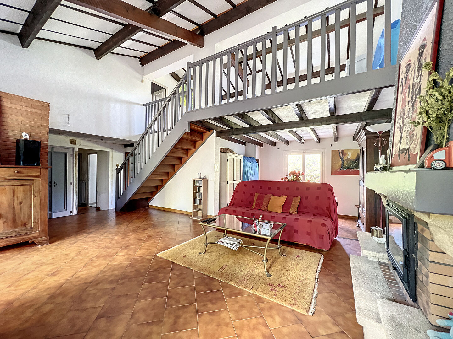 Auzeville-Tolosane. Maison individuelle 5 pièces de 130m² avec piscine et sous-sol sur un terrain de 1084m² à vendre.
