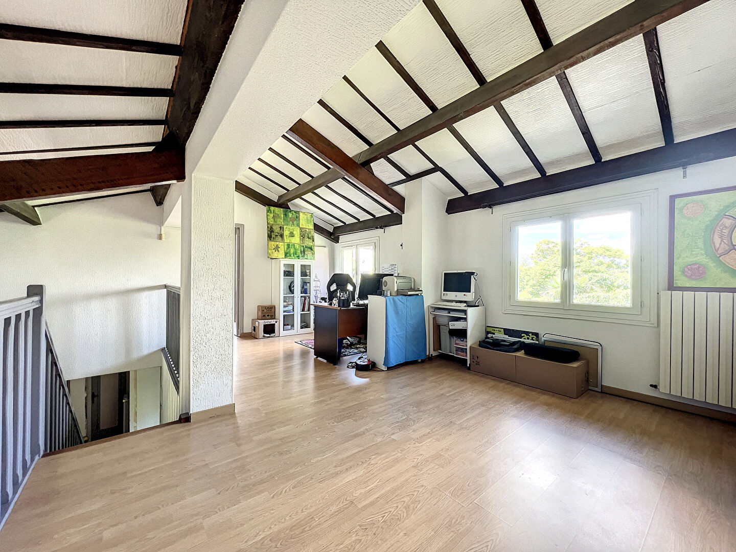 Auzeville-Tolosane. Maison individuelle 5 pièces de 130m² avec piscine et sous-sol sur un terrain de 1084m² à vendre.