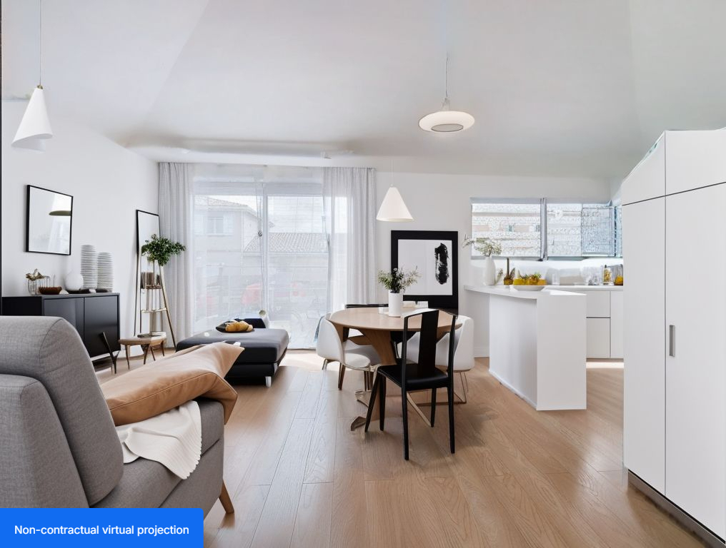 Maison 3 pièces entièrement rénovée avec jardin à vendre à Péchabou