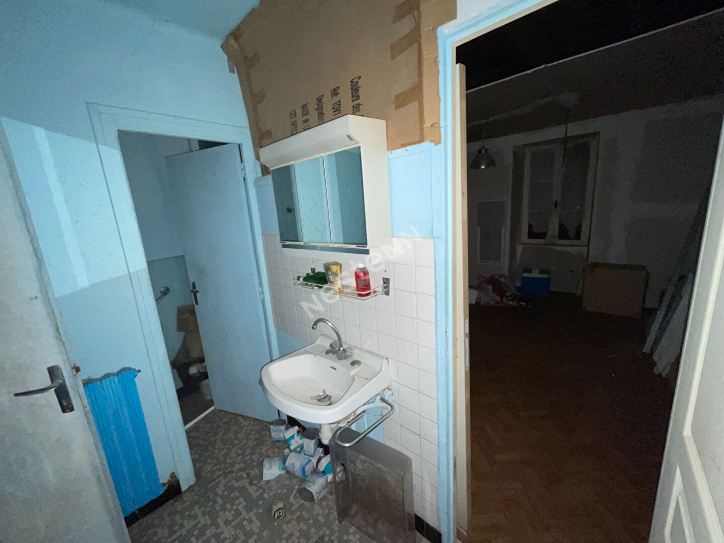 A vendre Immeuble de 118 m² habitable dans le bourg de sérent