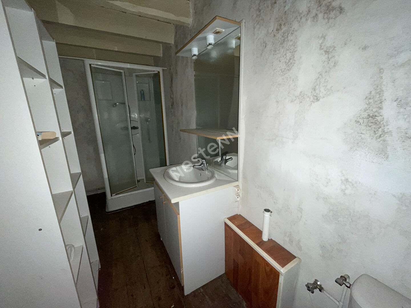 A vendre Immeuble de 118 m² habitable dans le bourg de sérent