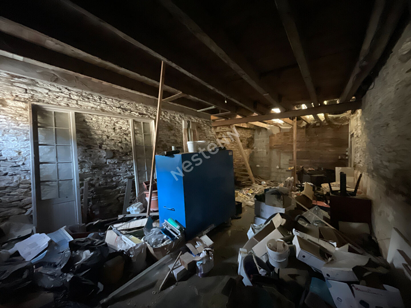 A vendre Immeuble de 118 m² habitable dans le bourg de sérent