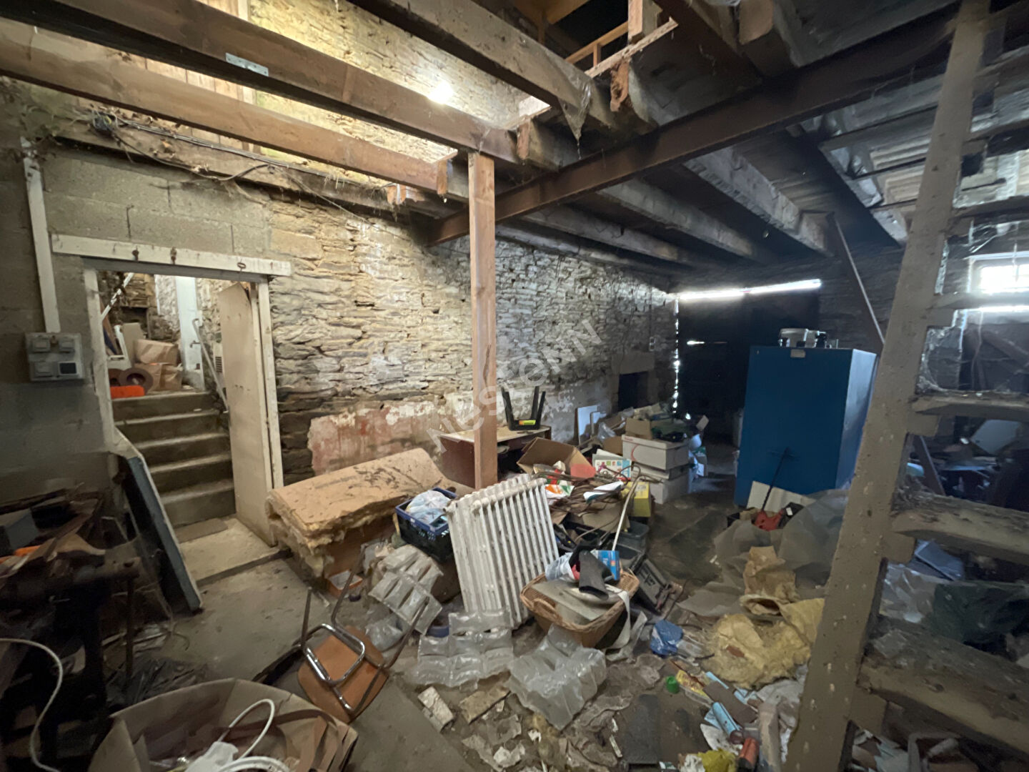 A vendre Immeuble de 118 m² habitable dans le bourg de sérent