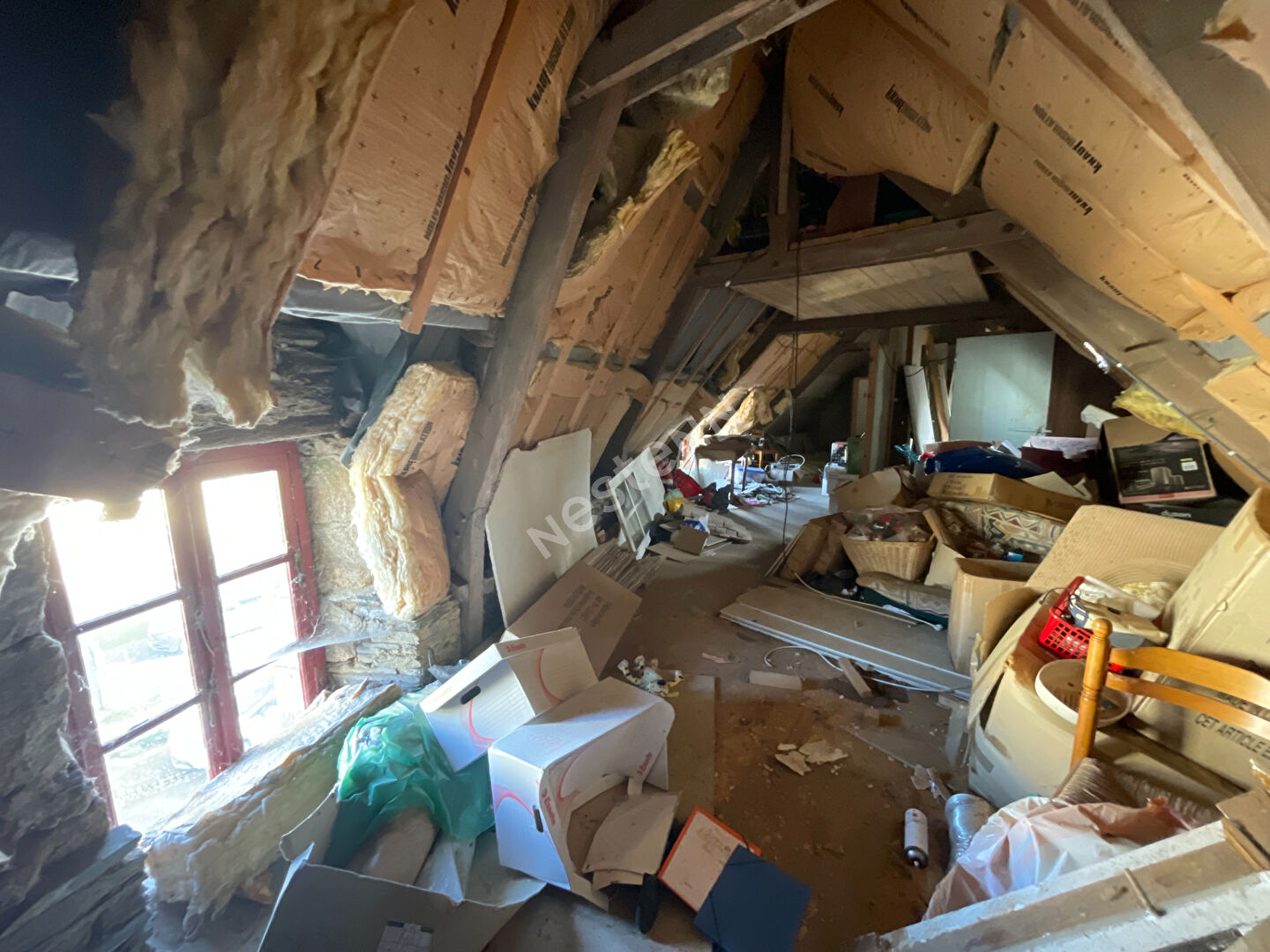 A vendre Immeuble de 118 m² habitable dans le bourg de sérent