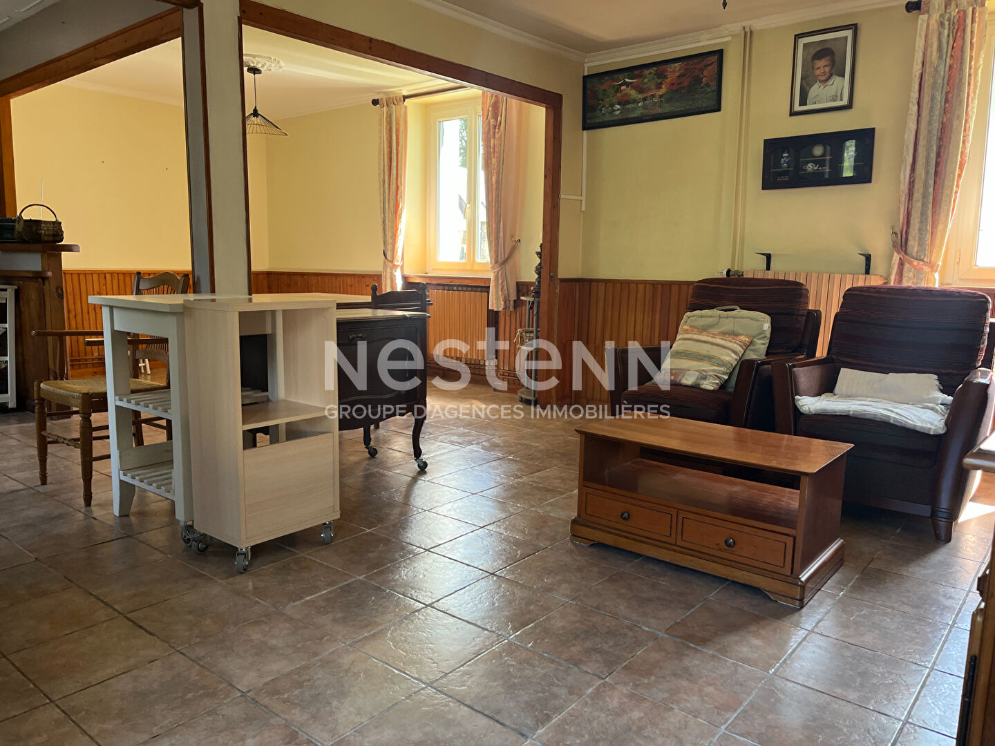 Maison 4 pièces à vendre - terrain de 3000 m² - LIZIO - MORBIHAN
