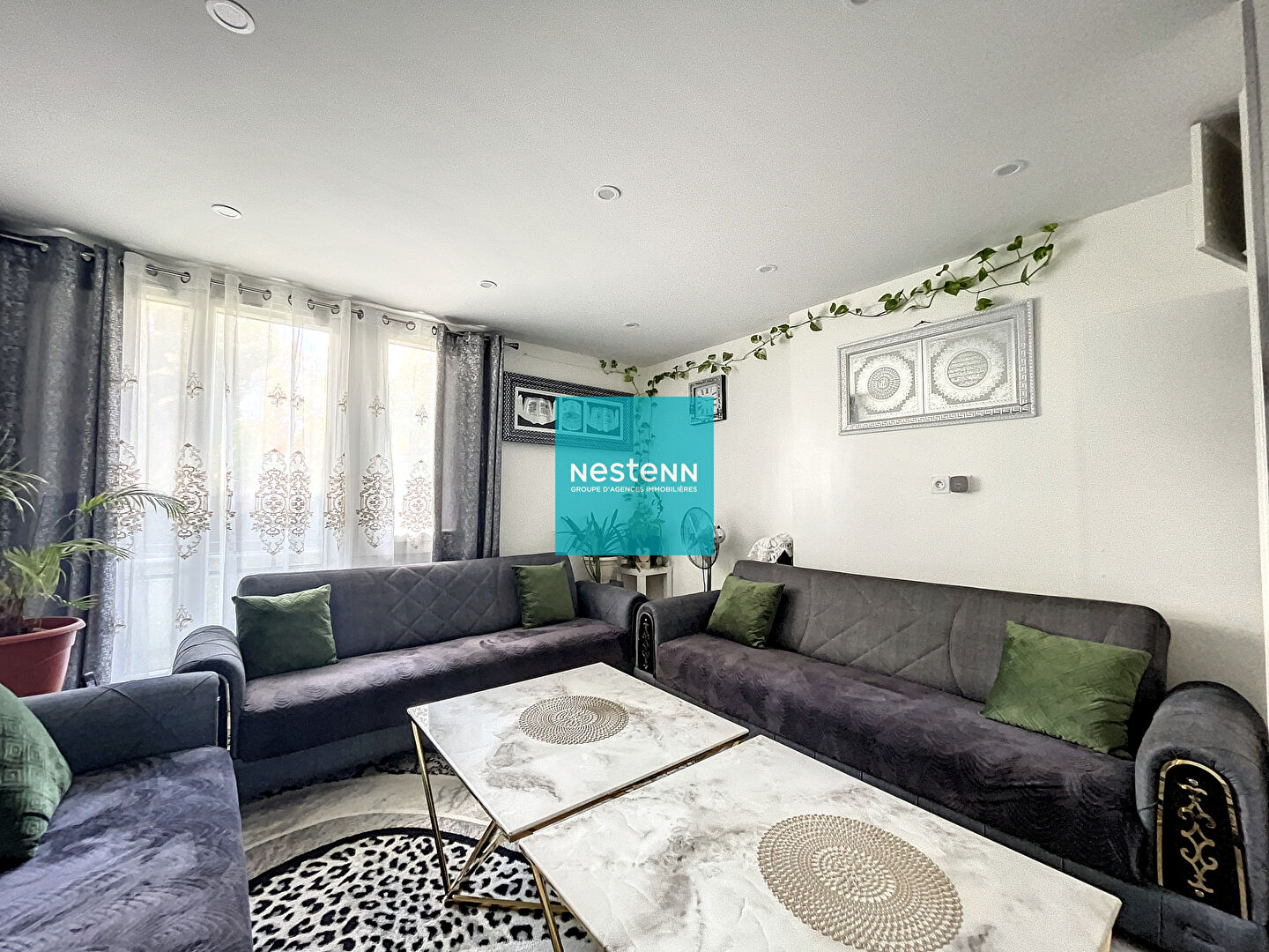 À vendre un appartement à Franconville de 5 pièces - proche des commodités, des écoles, commerces et axes autoroutiers - place de parking - cave  - bâtiment ravalé