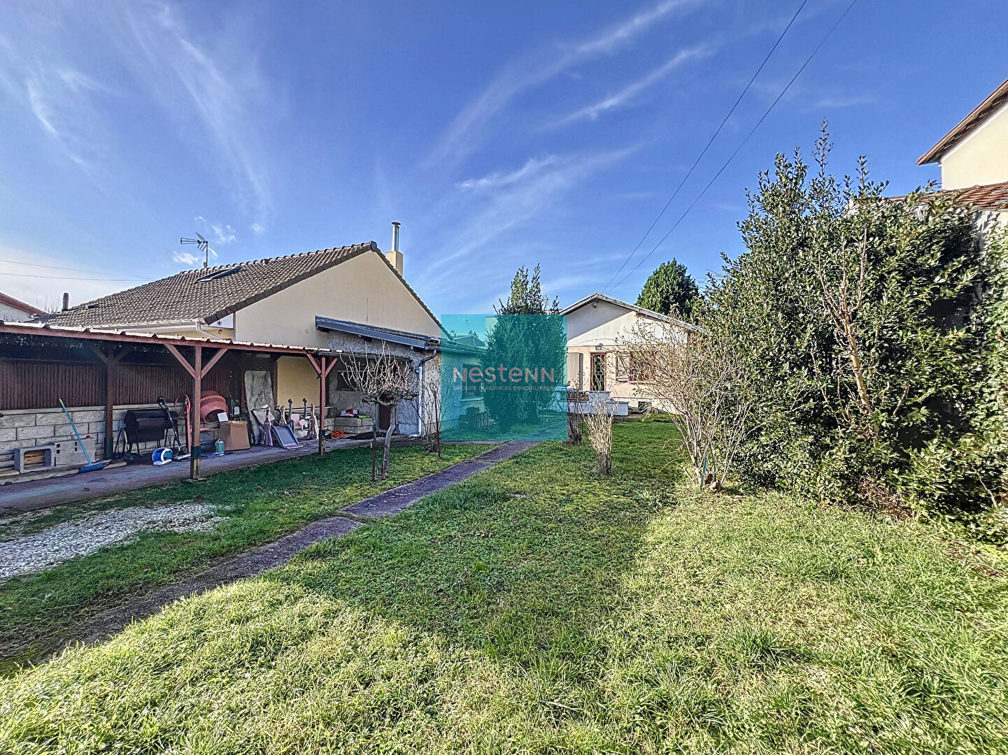 Franconville, proximité du Plessis Bouchard, maison de plain pied de 55 m² + un studio de 16.34m²