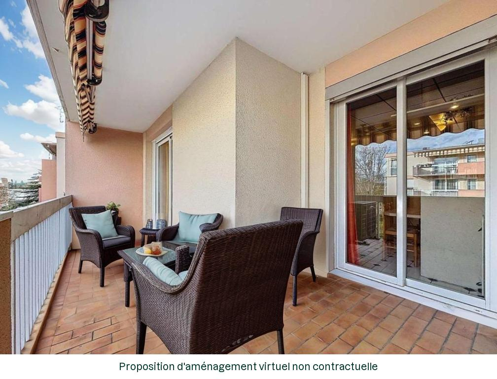 A VENDRE - TOULOUSE quartier Sept Deniers - Appartement T3 93m²  avec parking et cave