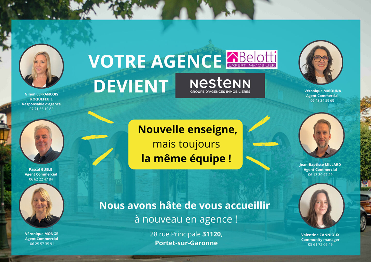 A VENDRE - TOULOUSE  SAINT SIMON - Maison T3 de 78 m² ou terrain constructible de 493 m²