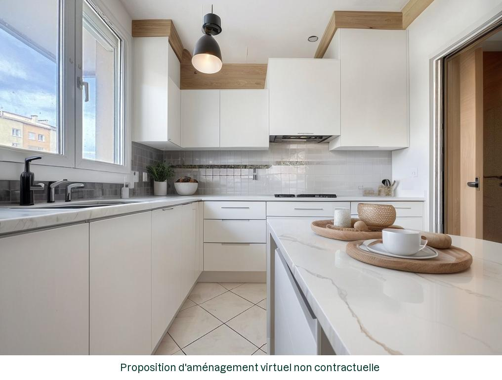 A VENDRE -  Toulouse Quartier Pont-Jumeaux - Appartement traversant T4 88m²  et une place de parking
