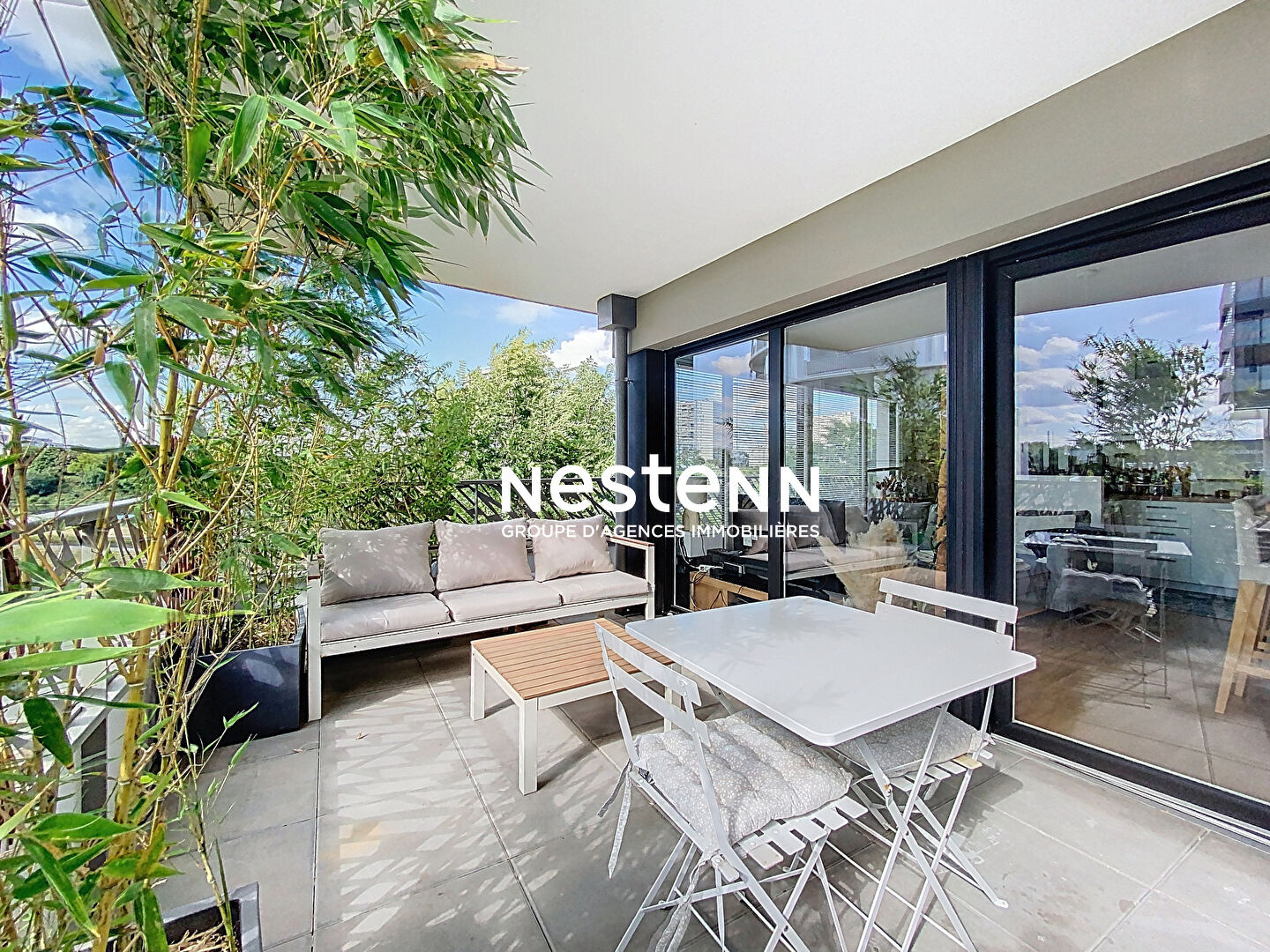 À Vendre - Appartement T3 avec grande terrasse vue sur le Cher - Tours, secteur Deux-Lions