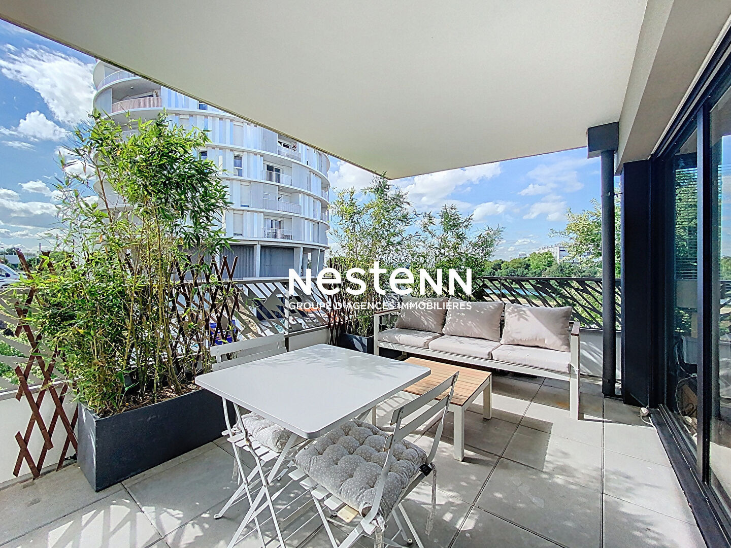 À Vendre - Appartement T3 avec grande terrasse vue sur le Cher - Tours, secteur Deux-Lions