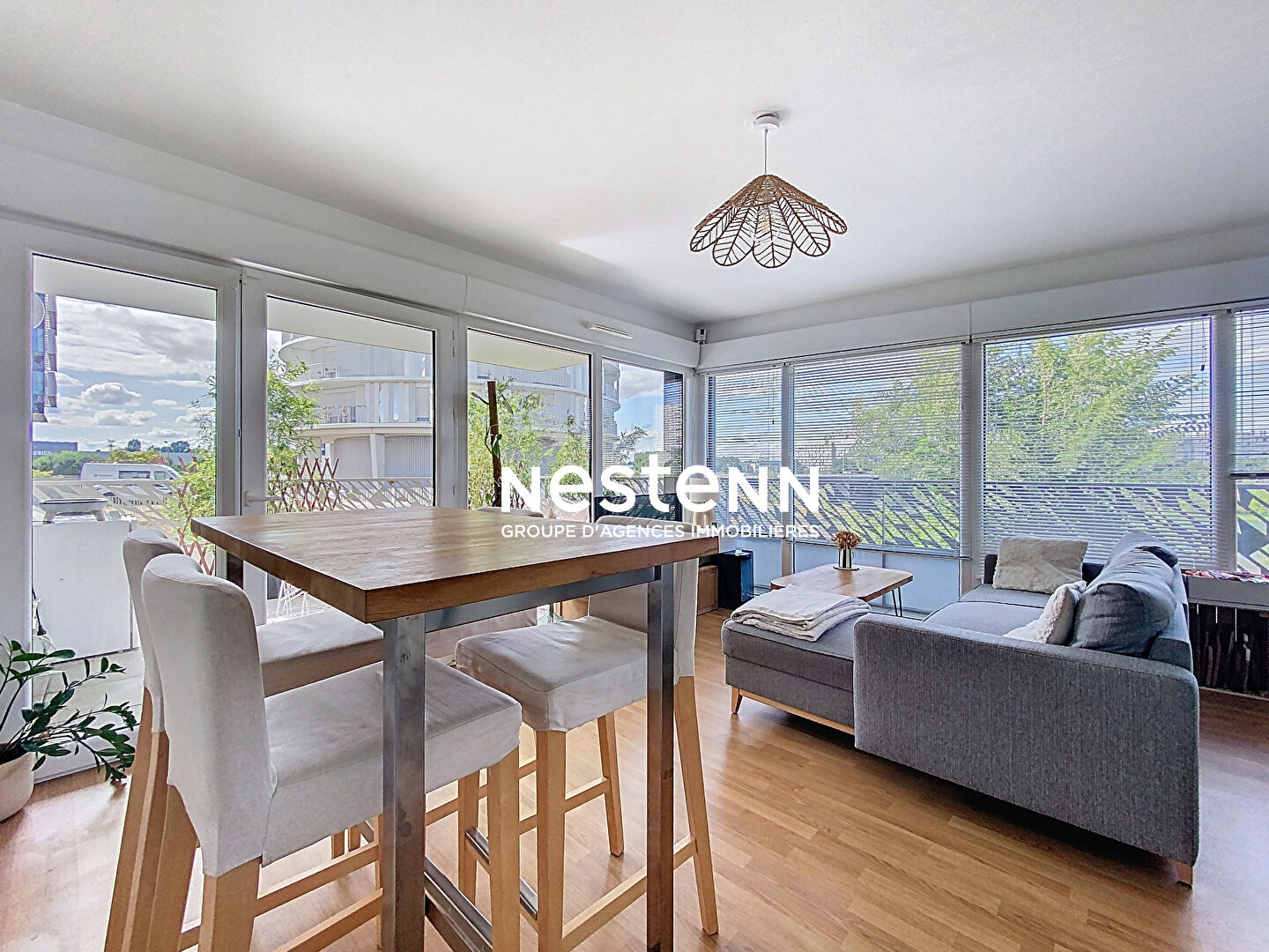 À Vendre - Appartement T3 avec grande terrasse vue sur le Cher - Tours, secteur Deux-Lions