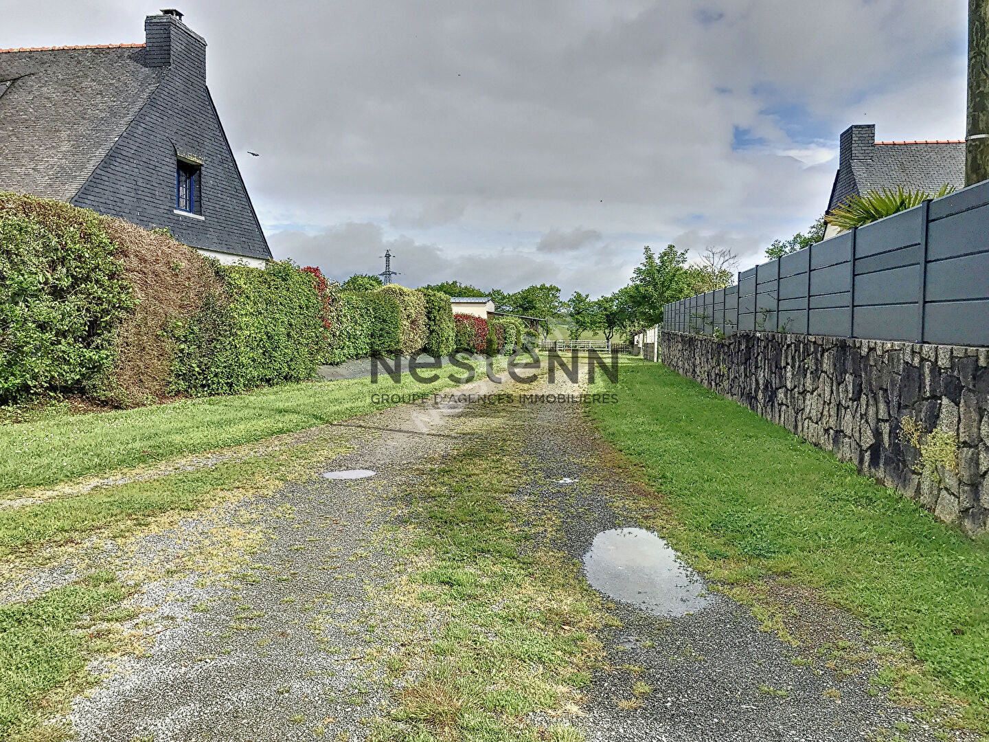 Terrain constructible à Surzur de 400 m² en impasse