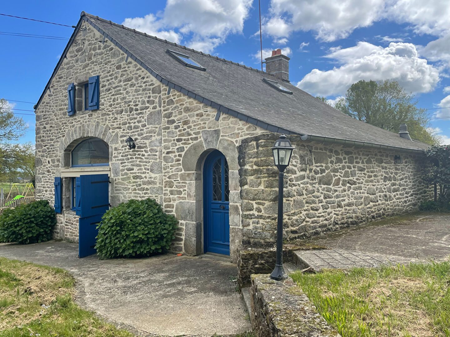 Maison en pierres, 900 m² terrain, Morbihan sud