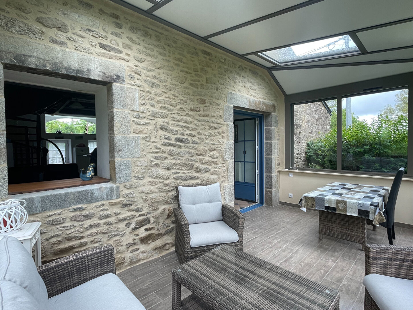 Maison en pierres, 900 m² terrain, Morbihan sud