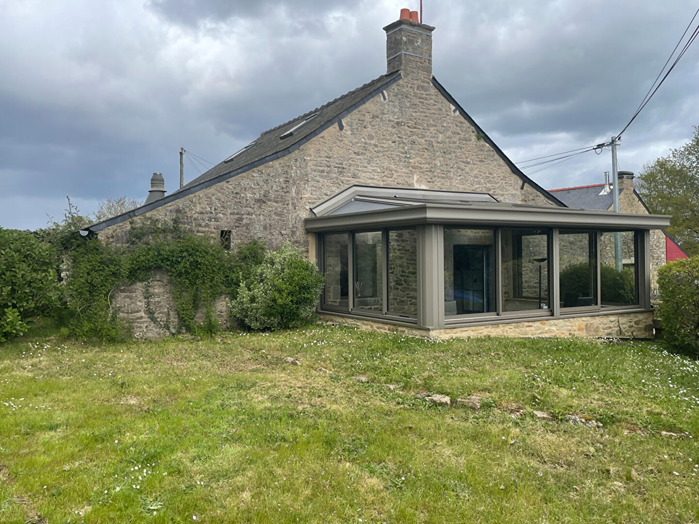 Maison en pierres, 900 m² terrain, Morbihan sud