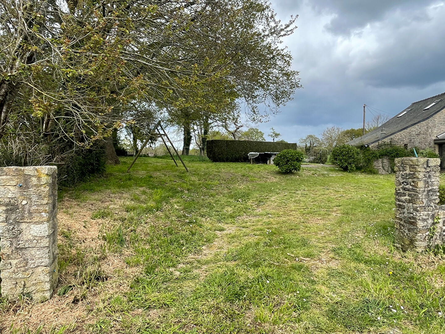 Maison en pierres, 900 m² terrain, Morbihan sud