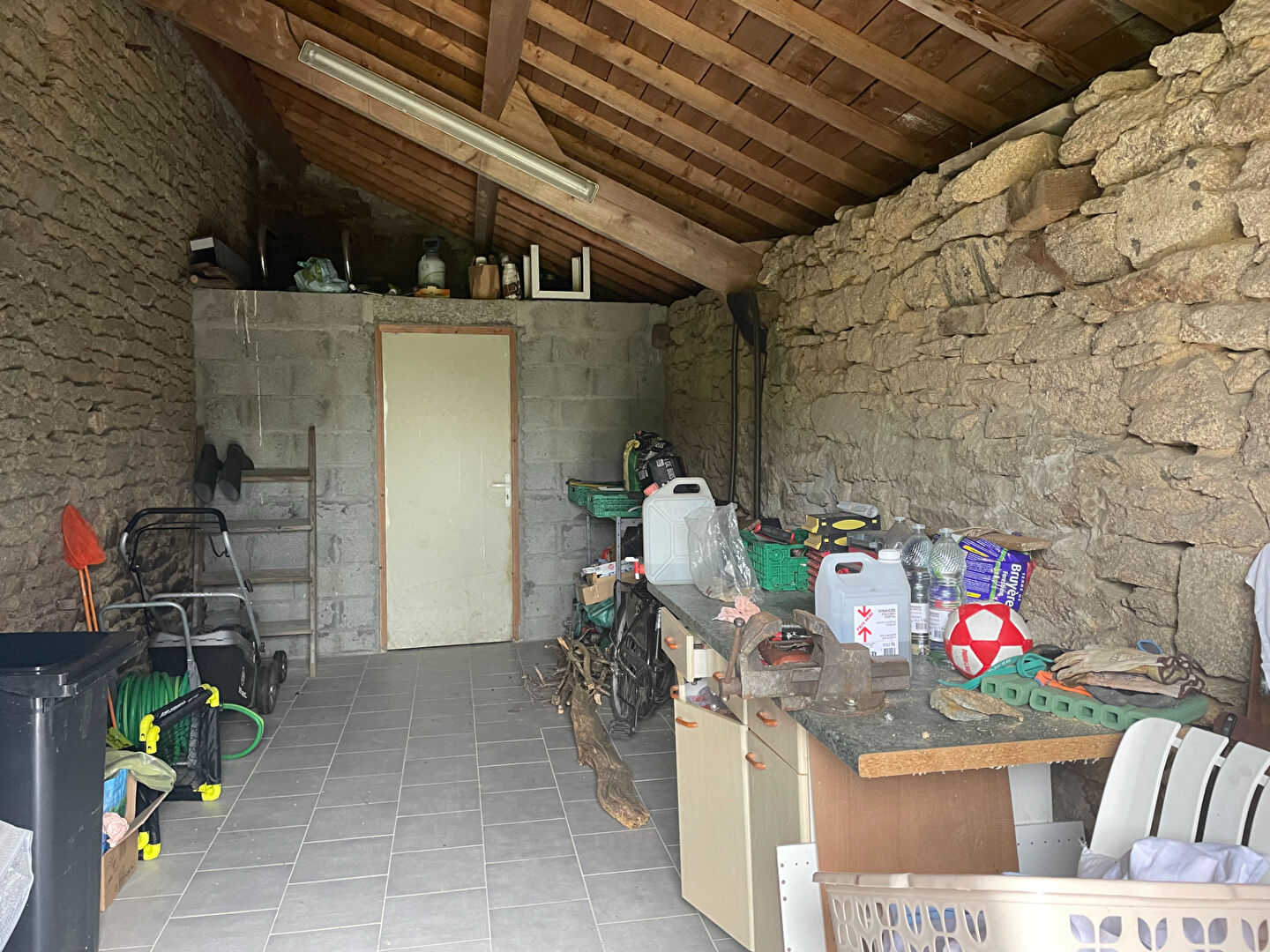 Maison en pierres, 900 m² terrain, Morbihan sud