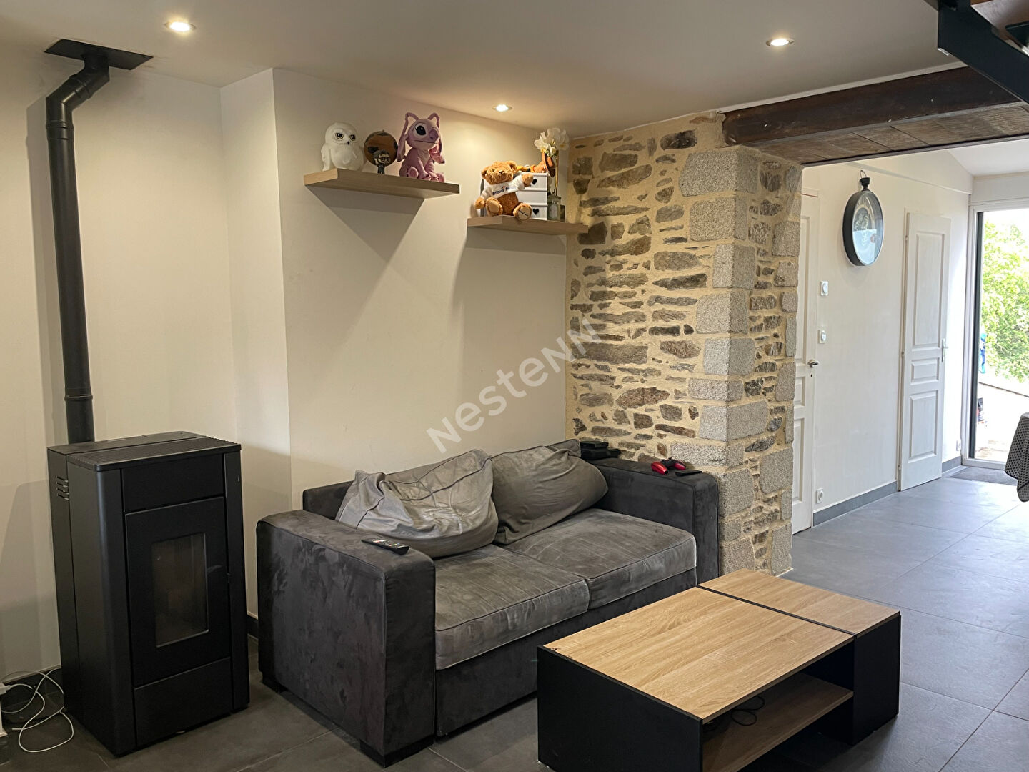 Maison en pierre à vendre, campagne de Limerzel
