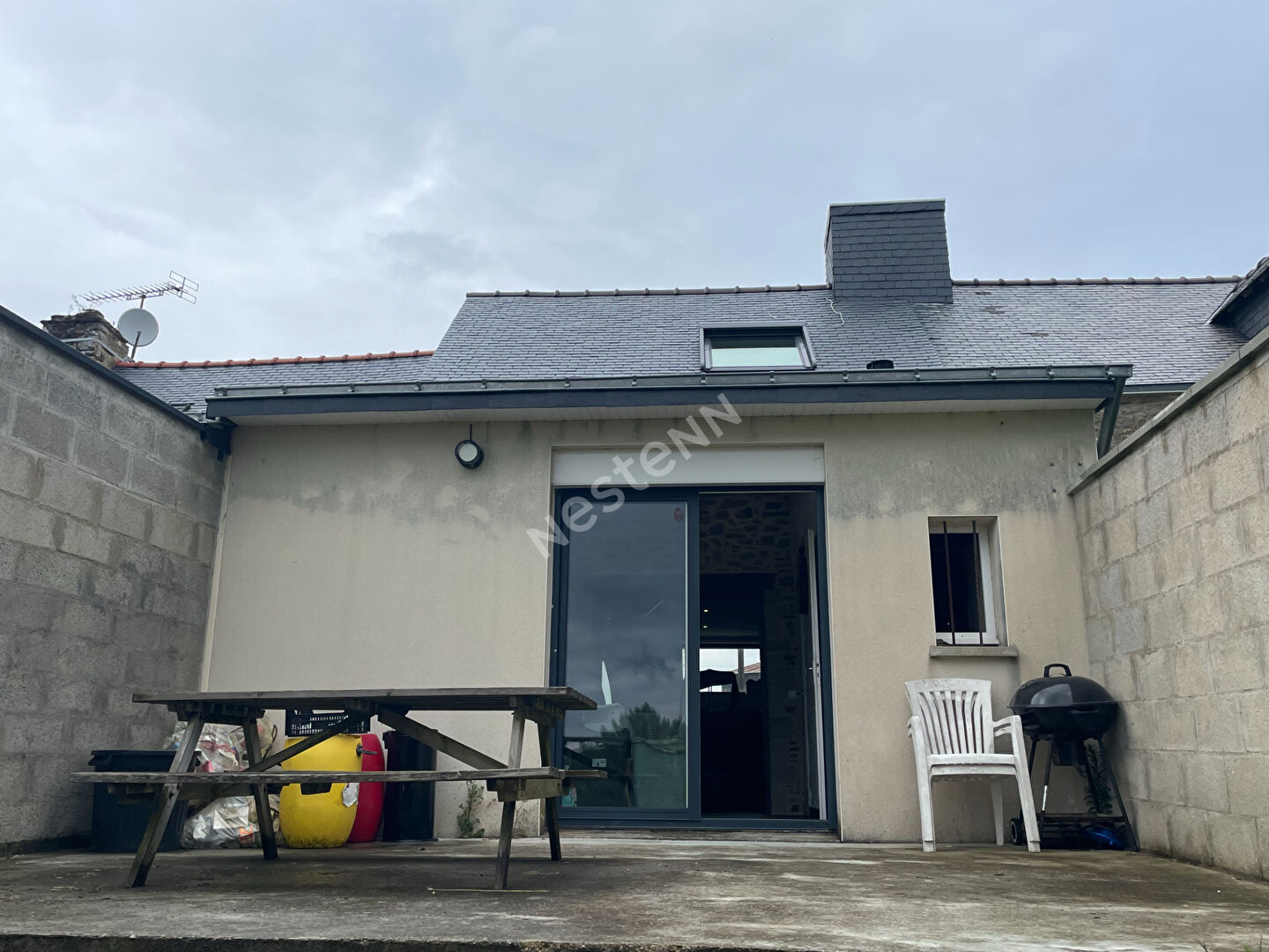 Maison en pierre à vendre, campagne de Limerzel
