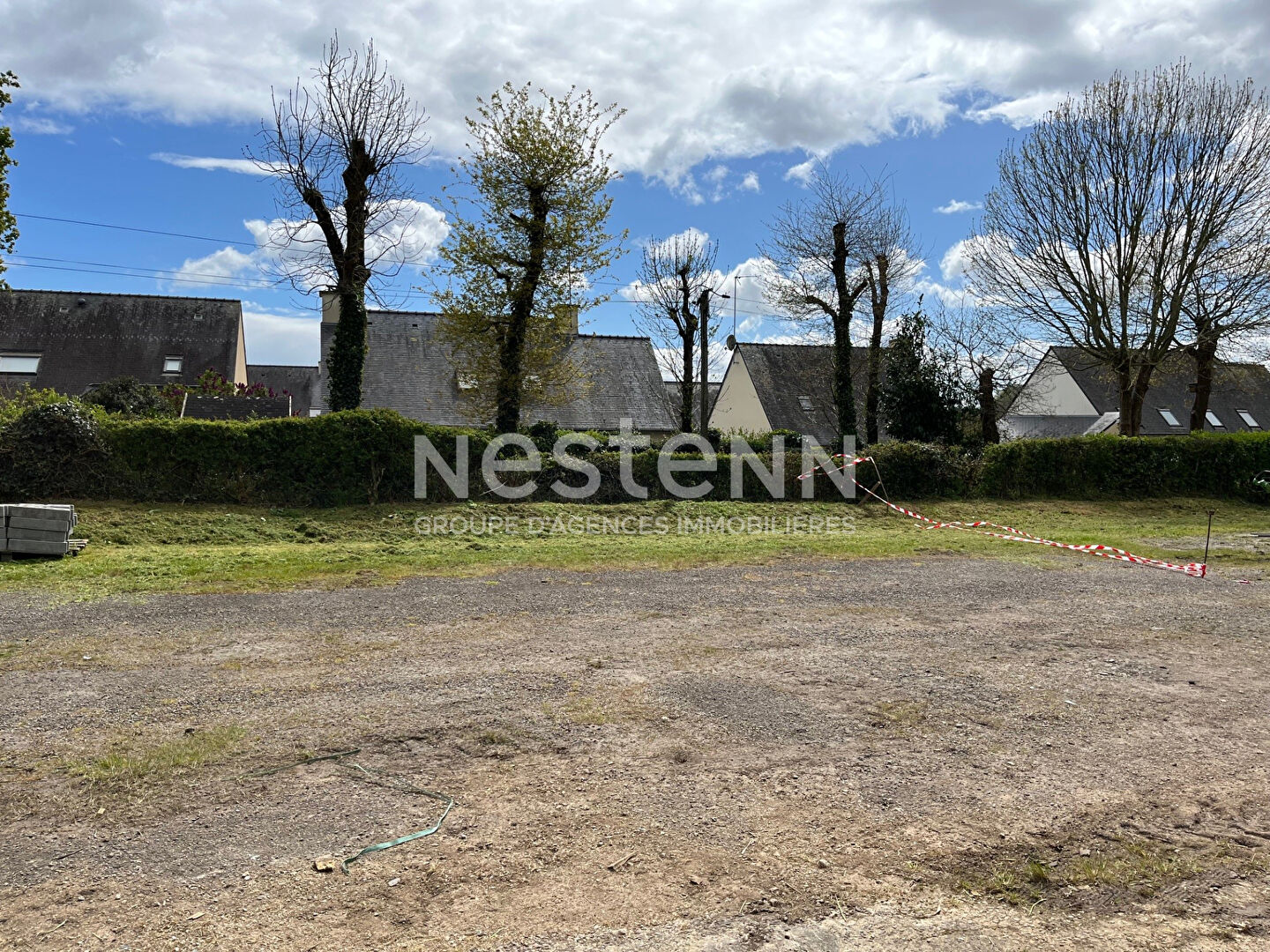 Terrain en hyper centre-ville de Questembert 513 m²