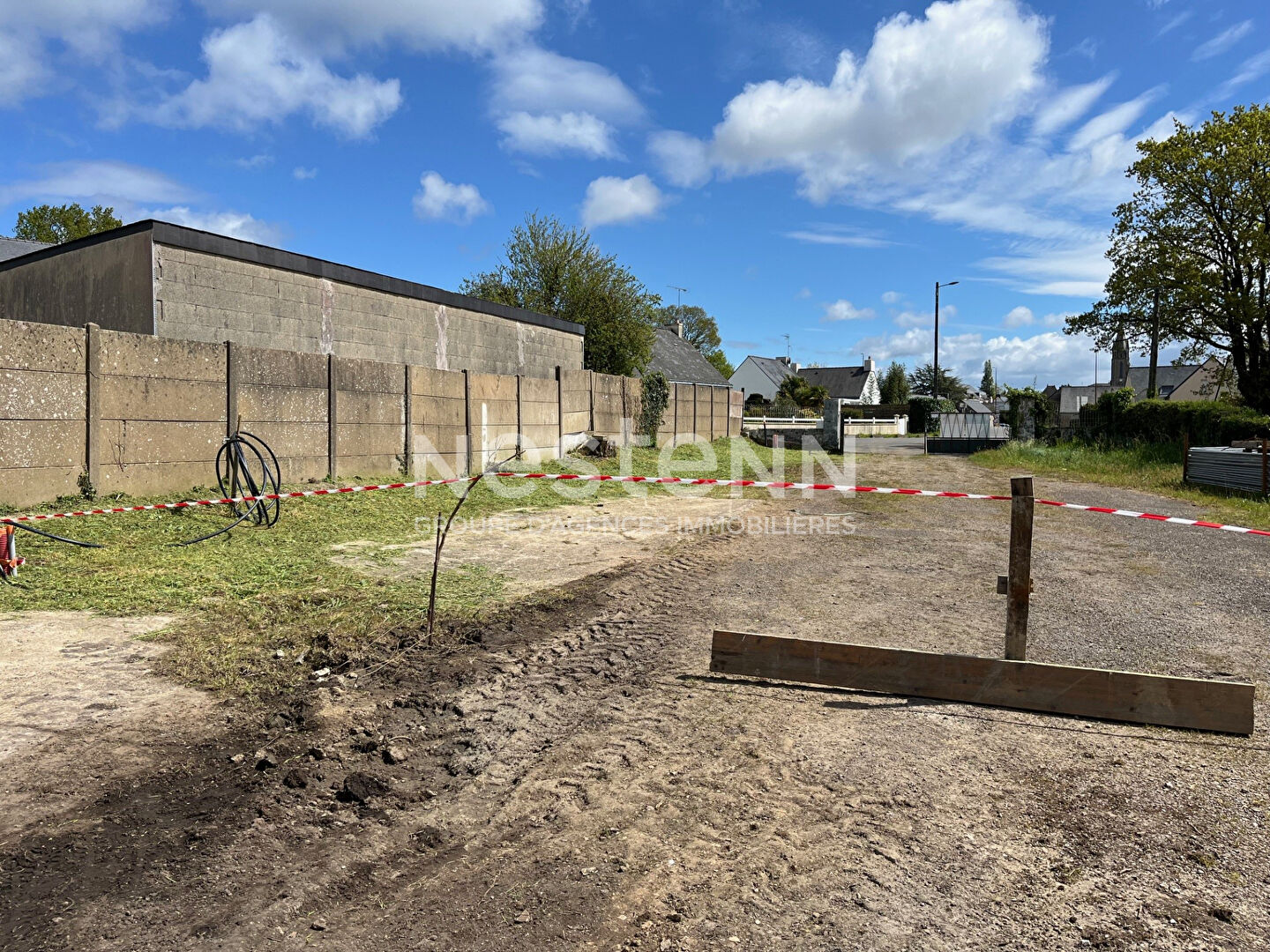 Terrain en hyper centre-ville de Questembert 513 m²