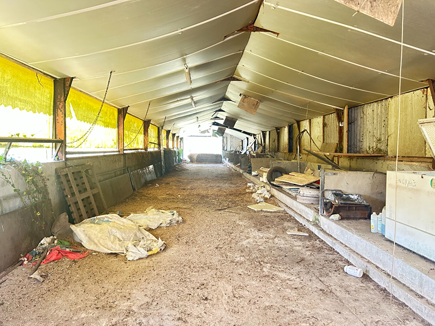 Deux hangars sur 1 hectare de terrain à Questembert