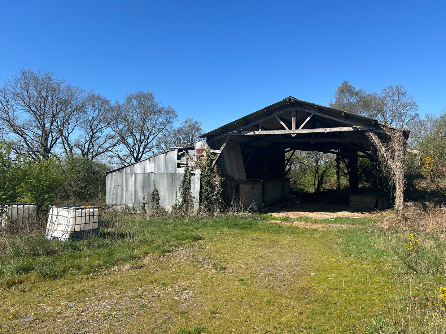 Deux hangars sur 1 hectare de terrain à Questembert