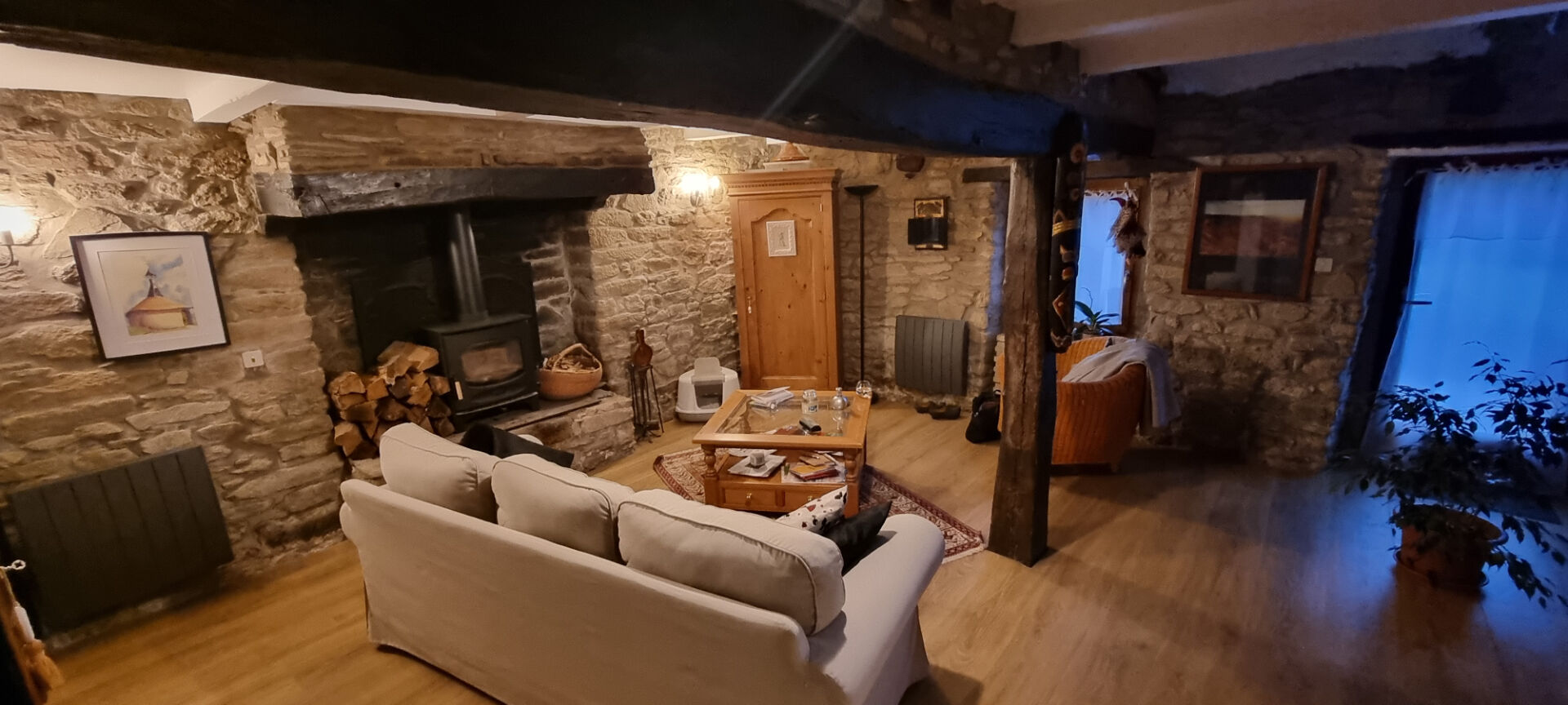 Chaumière Maison Le Hezo 5 pièces