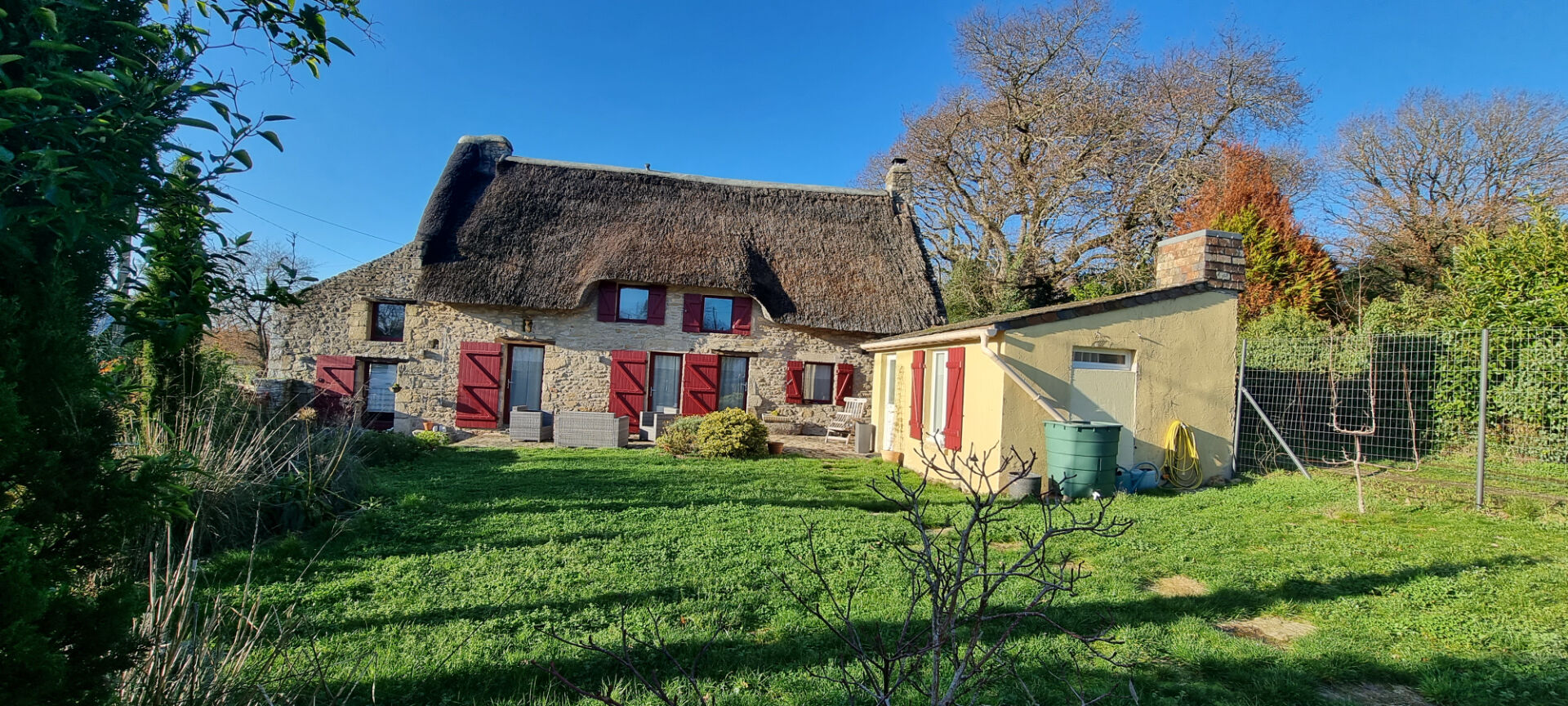 Chaumière Maison Le Hezo 5 pièces