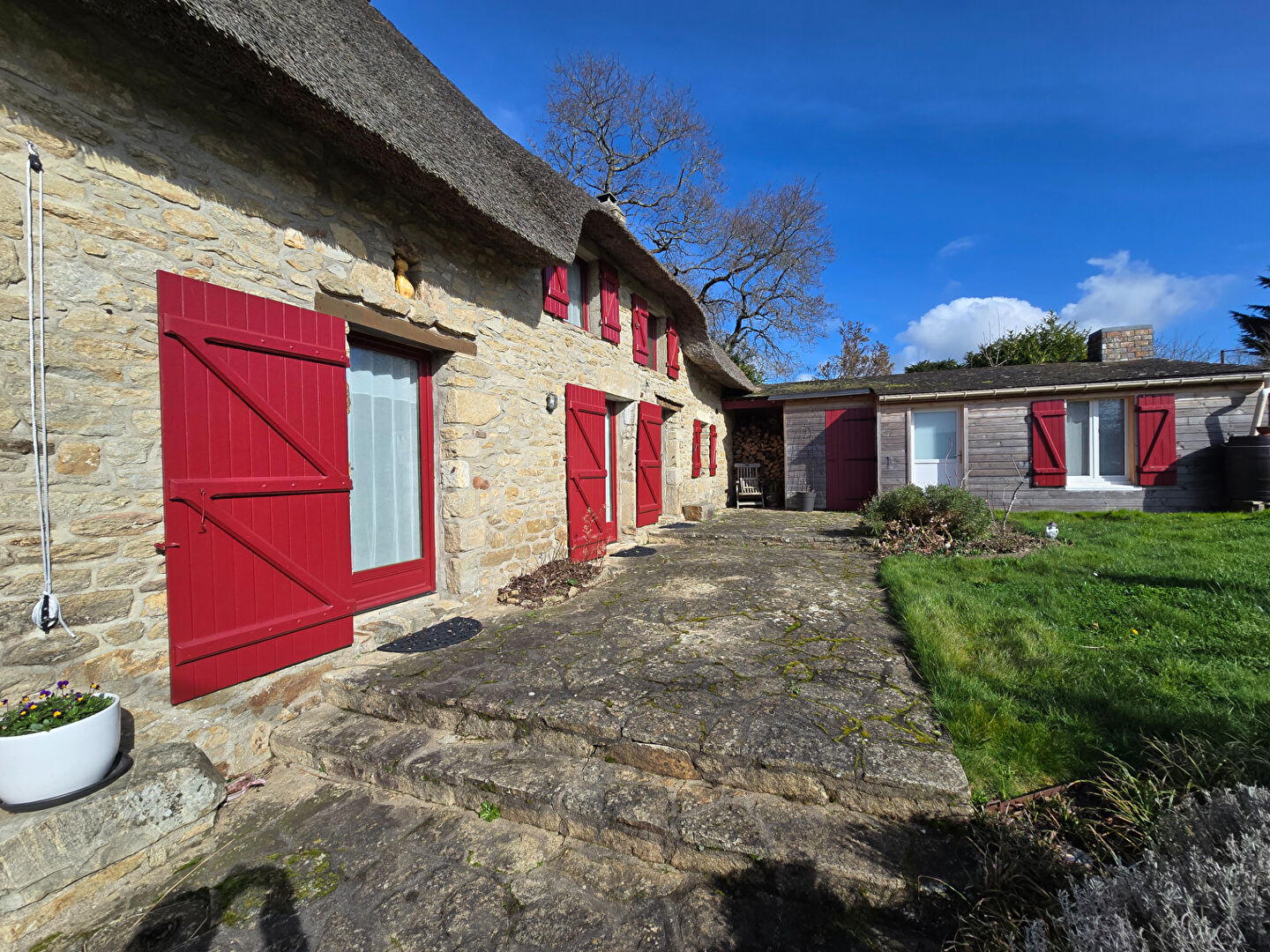 Chaumière Maison Le Hezo 5 pièces