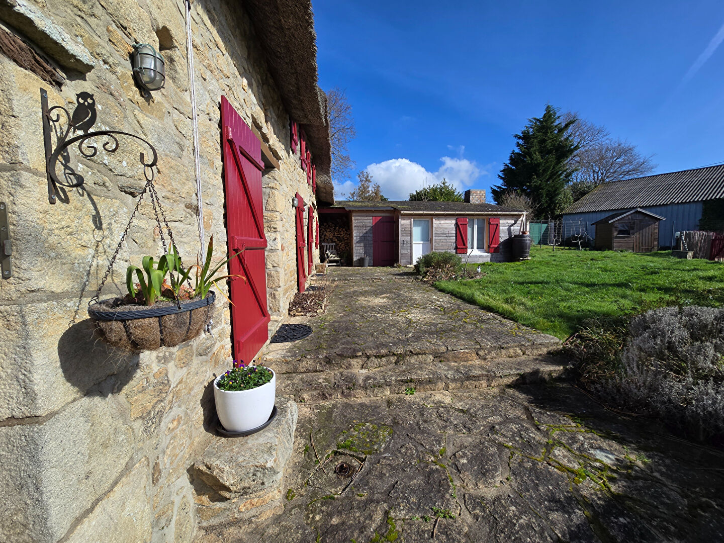 Chaumière Maison Le Hezo 5 pièces