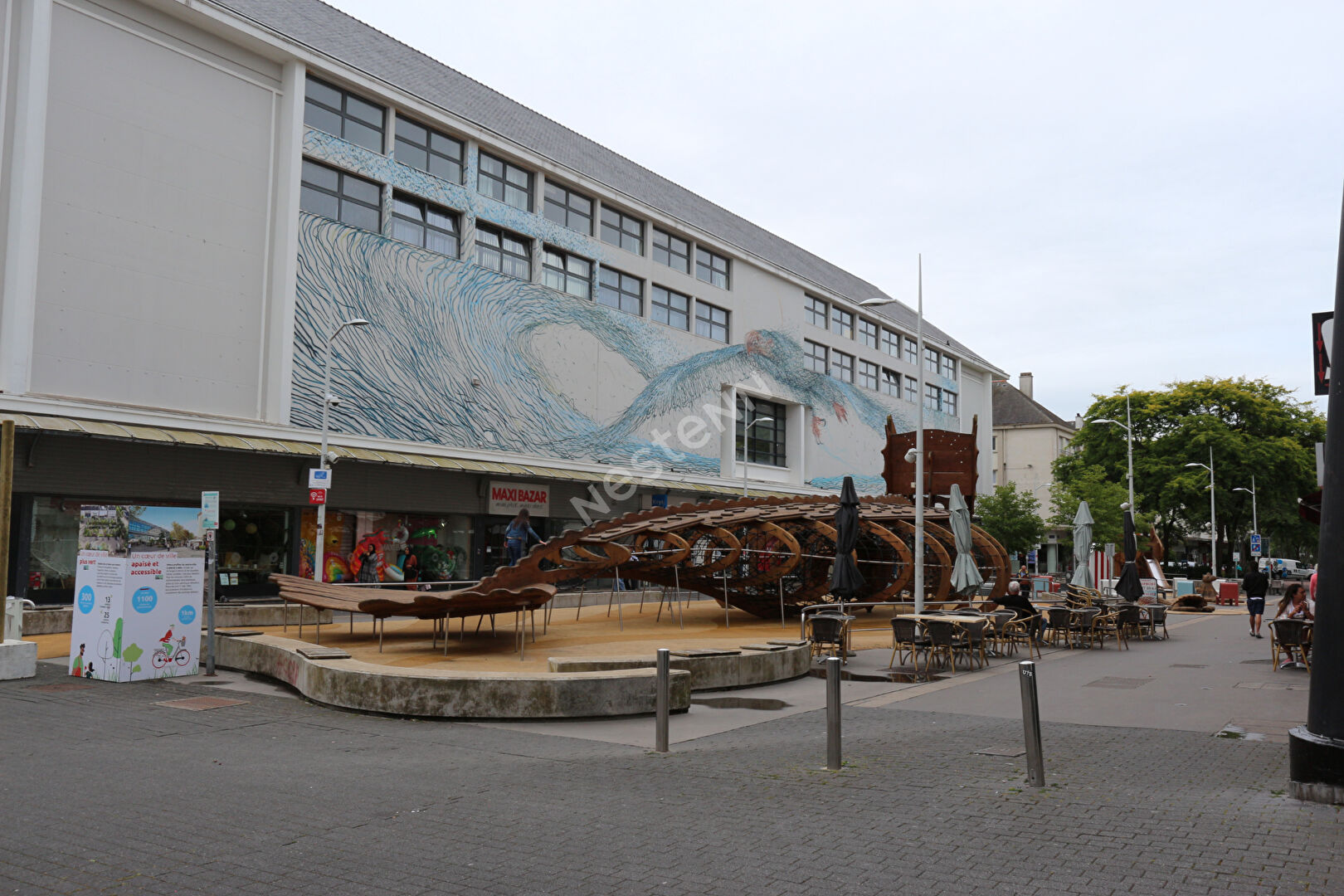 Local commercial Saint Nazaire 173,50 m² situé en plein coeur du centre-ville