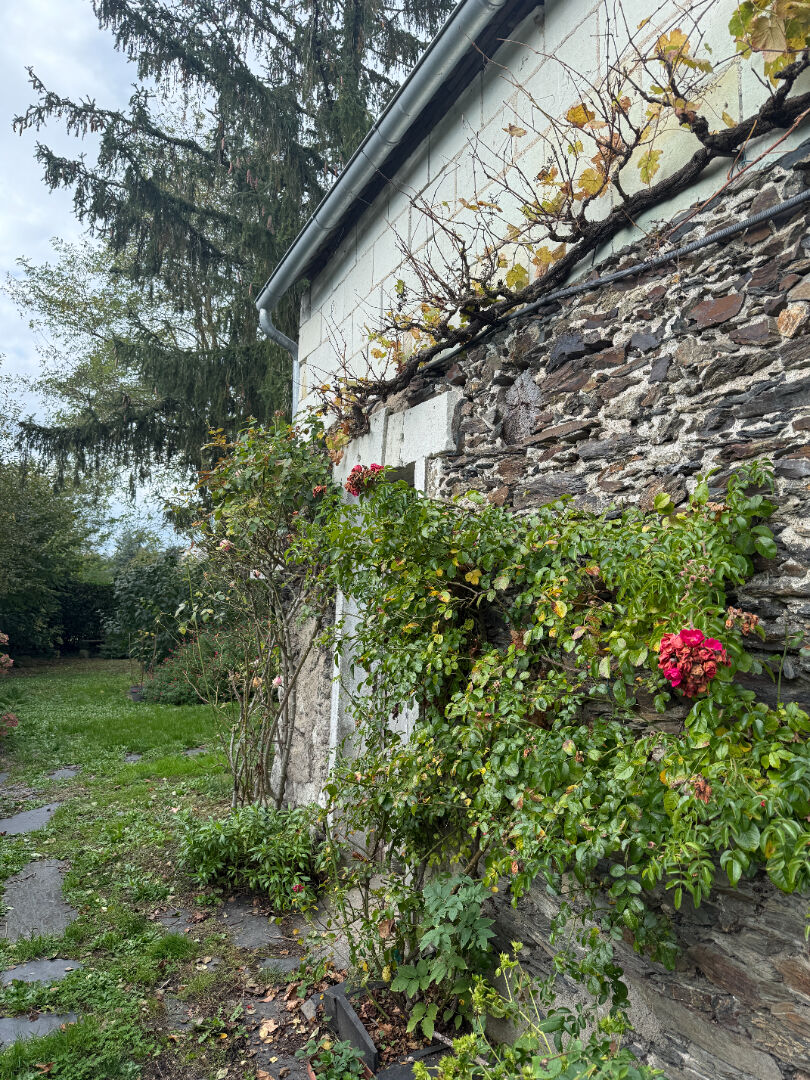Belle longère à vendre sur les Bords de Loire dans un cadre bucolique offrant de beaux volumes et un joli jardin entièrement clos au calme