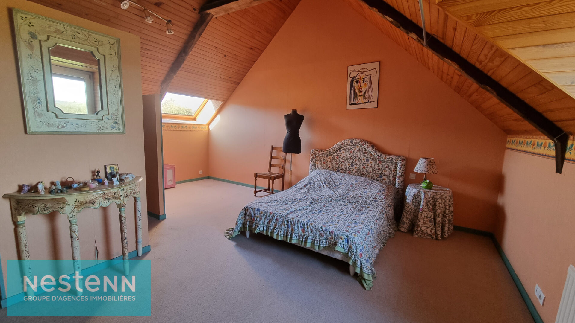 Maison-longère campagne de PlAINTEL, côté SAINT JULIEN, 4 chambres possibilité d'une 5 éme, 36 m² de terrain, superbe environnement !