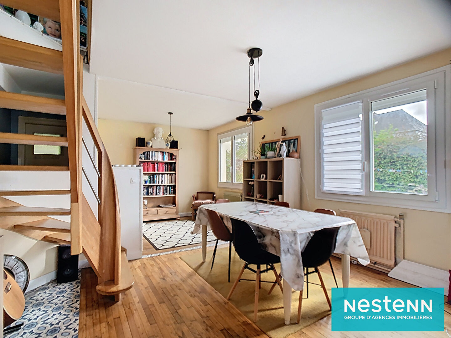 Maison sur sous sol total, 4 chambres, Quintin, jardin 480 m²
