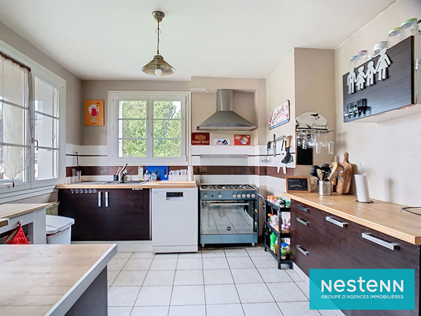 Maison sur sous sol total, 4 chambres, Quintin, jardin 480 m²
