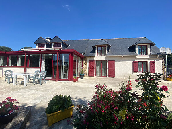 Vente maison jardin à Guer (56380)