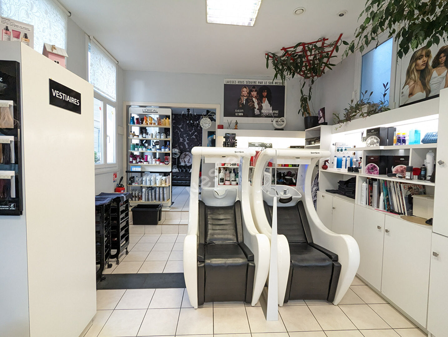 Fond de commerce coiffure station balnéaire St Quay Portrieux