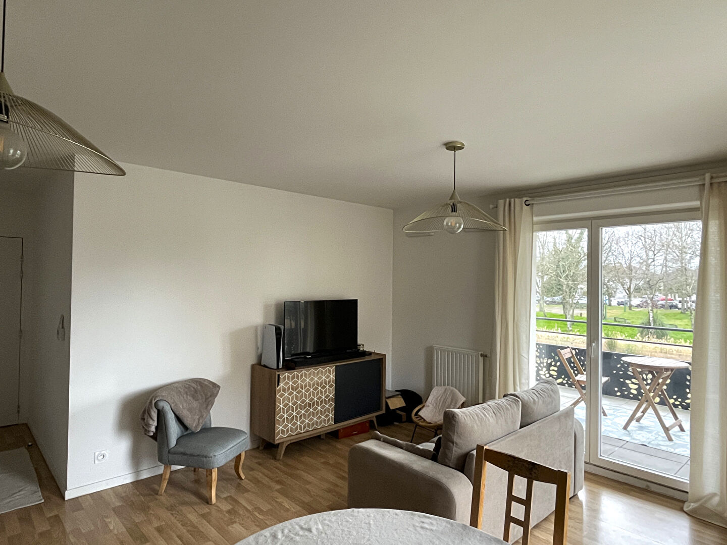 Appartement quartier Durantière à Nantes 3 pièces 2 chambres, terrasse orientée sud