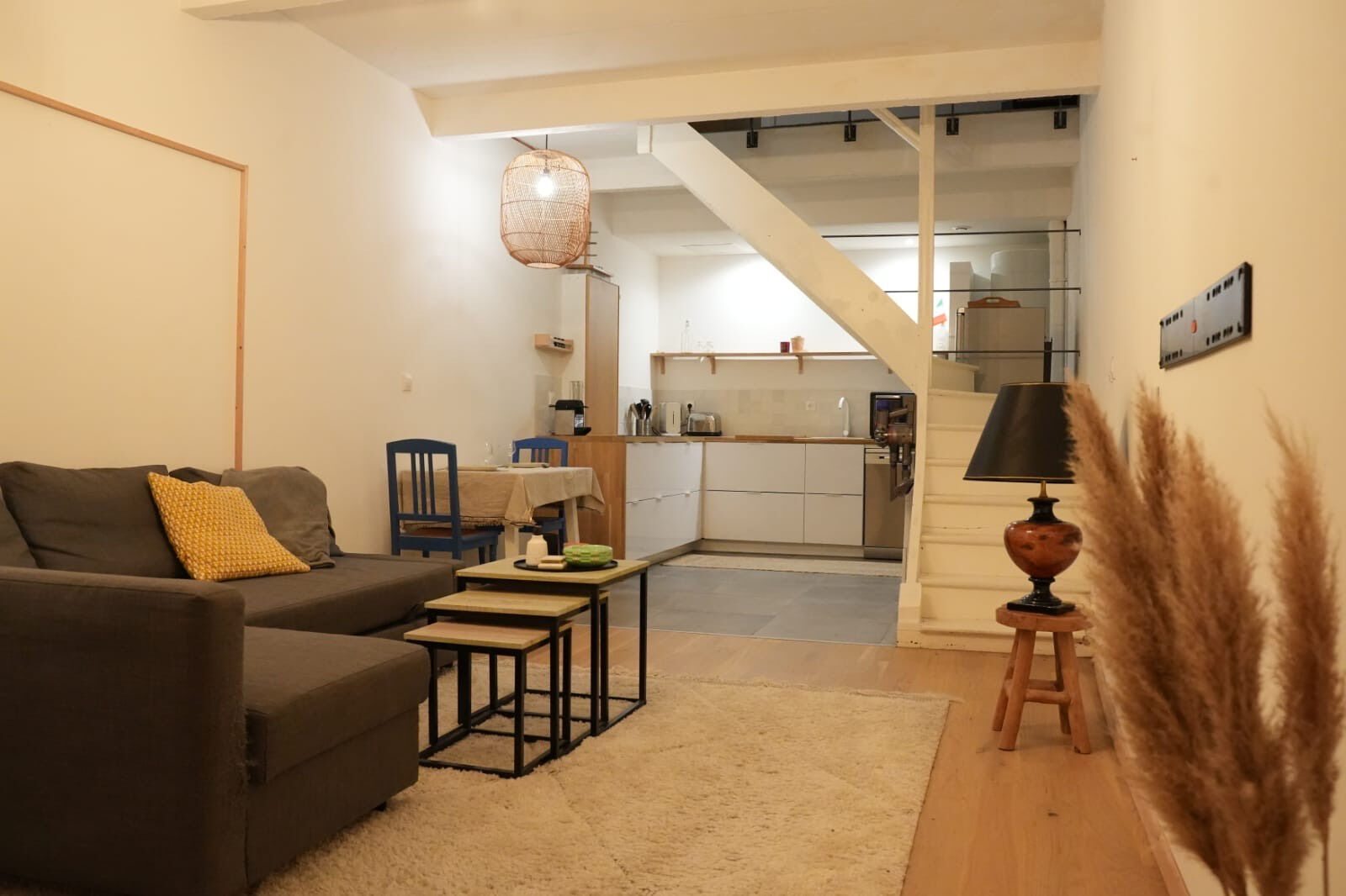 Maison de ville quartier Sainte-Anne à Nantes, de 2 chambres. Rénovée avec goût!