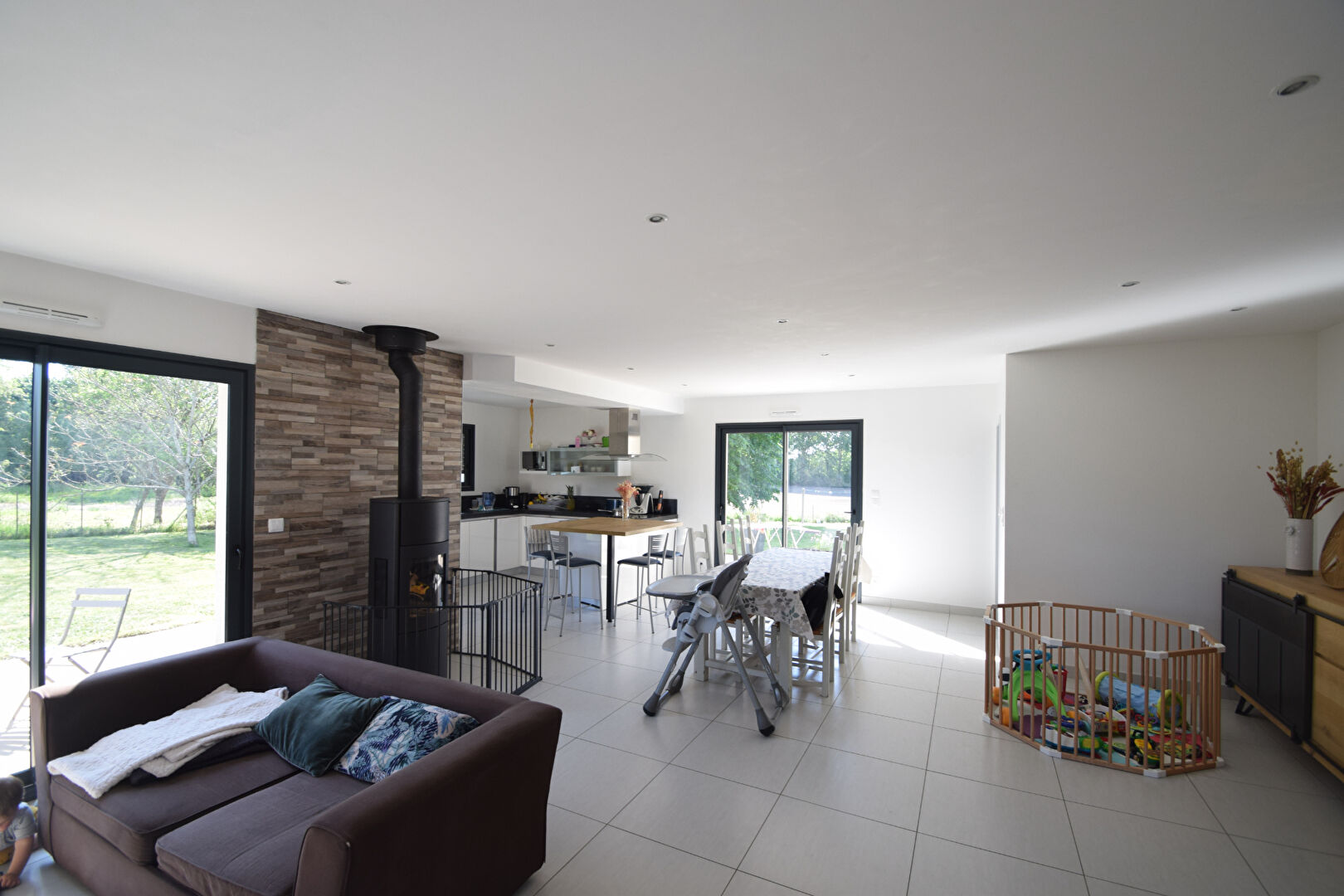 Maison contemporaine dans un village proche de La Flèche