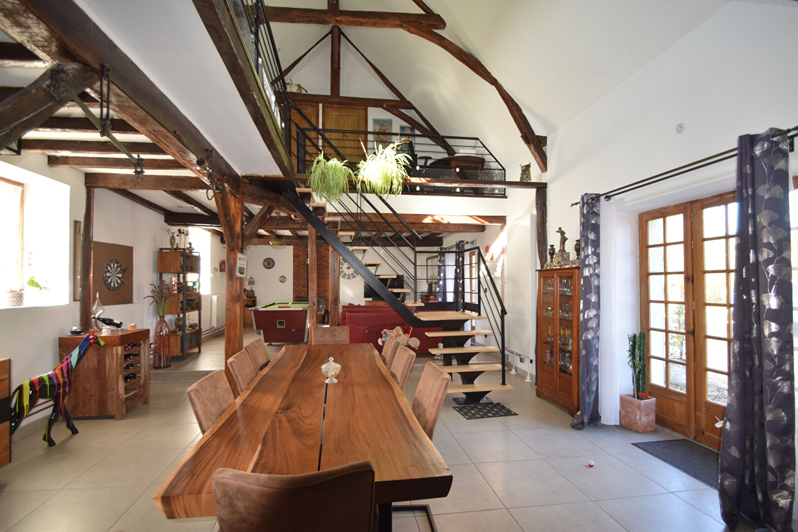 Maison ancienne type Longère à 30 km d'Angers de plus de 160 m2 en campagne de l'anjou